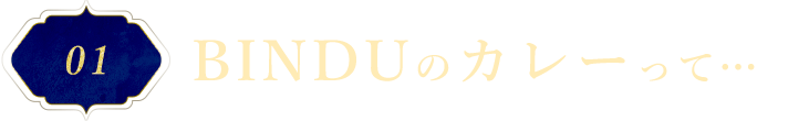 BINDUのカレーって…