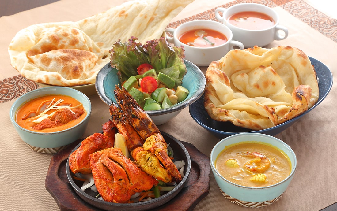 インディアンディナーセット